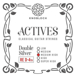 Cuerda 4ª Knobloch Clásica Actives D.Silver Medium High Tens 404ADS