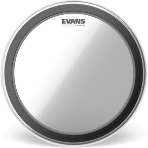 Parche Evans Serie EMAD Transparente 22