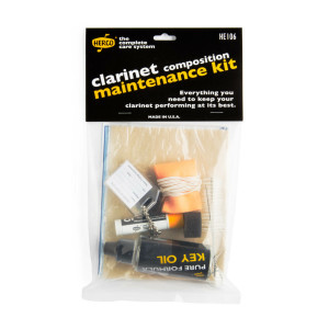 Kit mantenimiento Dunlop Clarinete Resina Dunlop HE-106