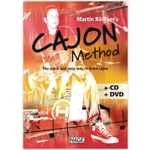 Método Cajón Flamenco Martin Röttger + CD + DVD EH-3767