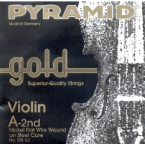 Cuerda 2ª Pyramid Gold Violin 1/2 108102