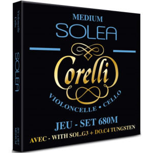 Juego Cello Corelli Solea 680-M Medium