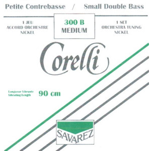 Juego Contrabajo 1/4 Corelli Orchestra 300-B Níquel