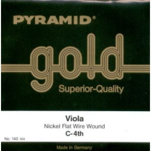 Cuerda 4ª Pyramid Gold Viola 140104