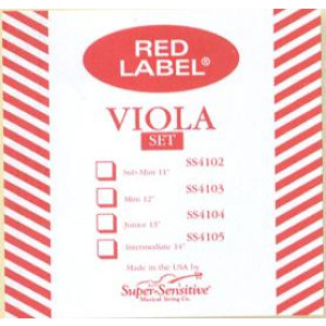 Juego Viola Super-Sensitive Red Label 410