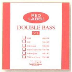 Juego Contrabajo Super-Sensitive Red Label 810