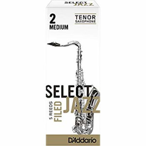 Caja 5 Cañas Saxo Tenor Rico Select Jazz 2 Media Filed