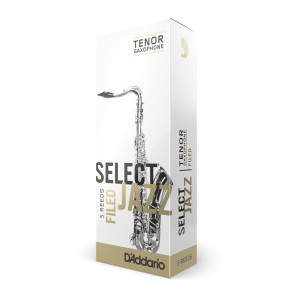 Caja 5 Cañas Saxo Tenor Select Jazz by D'Addario 2 Suave UnFiled