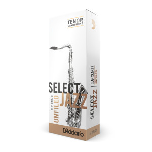 Caja 5 Cañas Saxo Tenor Select Jazz by D'Addario 2 Dura UnFiled