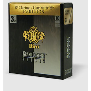 Caja 10 Cañas Clarinete Rico Gran Concert Select Evolution 4