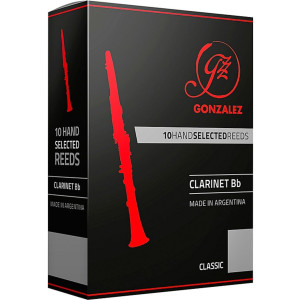 Caja 10 Cañas Clarinete Gonzalez Classic 2