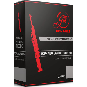 Caja 10 Cañas Saxo Soprano Gonzalez Classic 4