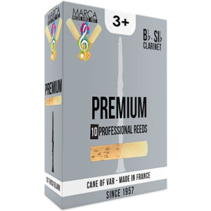 Caja 10 Cañas Clarinete Marca Premium 3+