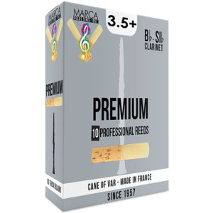 Caja 10 Cañas Clarinete Marca Premium 3½+