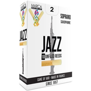 Caja 10 Cañas Saxo Soprano Marca Jazz Unfiled 2