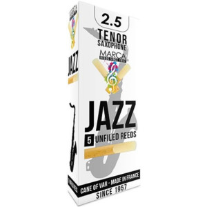 Caja 5 Cañas Saxo Tenor Marca Jazz Unfiled 2½