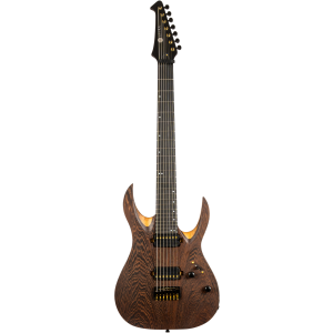 Guitarra Eléctrica Spira 7 Cuerdas S1007-BK Pro Series Black