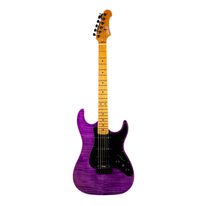 Guitarra Eléctrica Jet JS600-TPP-HSS Transparent Purple