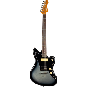 Guitarra Eléctrica Jet JJ350 Baritone Moonburst Silver Burst