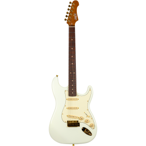 Guitarra Eléctrica Jet JS380-OWG White, Gold Hardware