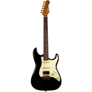 Guitarra Eléctrica Jet JS480-BKG Black, Gold Hardware