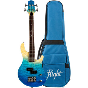 Ukelele Bajo Flight Rock Series Mini Bass TBL