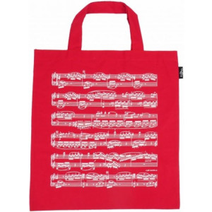 Bolsa Asa Partituras Agifty B-3043 Roja