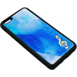 Funda Móvil iPhone 6 Plus Agifty P-5005 Azul y Dorada