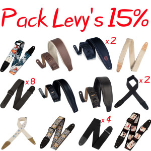 Pack promocional 24 Correas Levys 15% dto