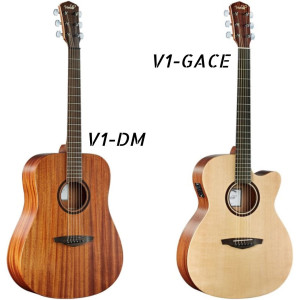 Pack 2 Guitarras Acusticas Veelah V1-DM + V1-GACE 