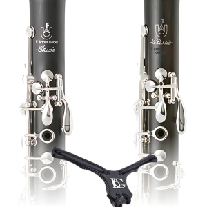 2 Clarinetes Uebel, Etude & Classic con cordon Zen BG